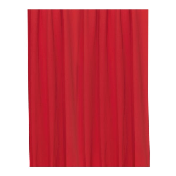 Czerwona zasłona Mike & Co. NEW YORK Plain Red, 170x270 cm