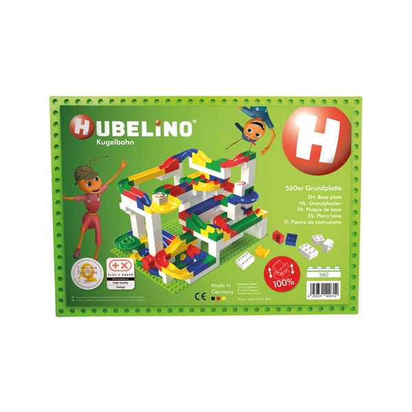 Zielona płytka do budowania pod klocki Hubelino-image-1