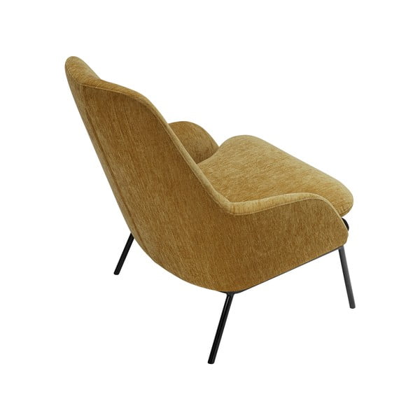 Ciemnożółty fotel Holly – Sits-image-3
