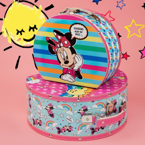 Zestaw 2 kuferków Disney Minnie Mouse