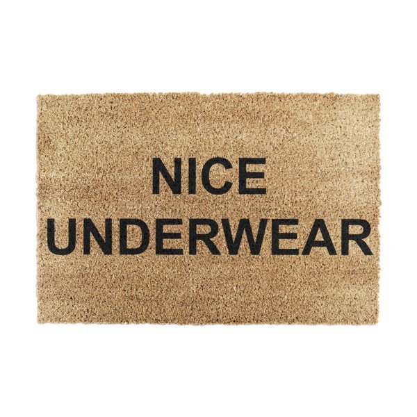 Wycieraczka z włókna kokosowego 40x60 cm Nice Underwear – Artsy Doormats