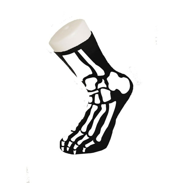 Skarpetki z motywem kości stopy Gift Republic Sneaker, rozm. 37-45