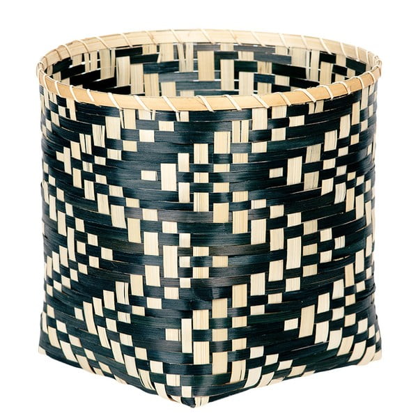 Koszyk bambusowy a’miou home Biksakki, ⌀ 31 cm
