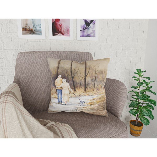 Poszewka na poduszkę Vitaus Zikmund, 43x43 cm-image-1
