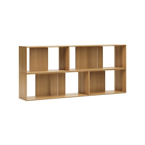 Modułowy system półek w dekorze dębu 4 szt. 168x76 cm Litto – Kave Home-image-2