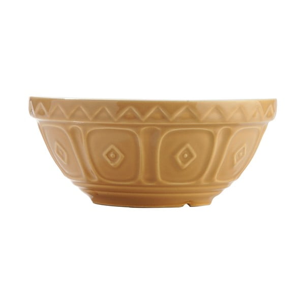 Brązowa misa kamionkowa Cane, ⌀ 15 cm