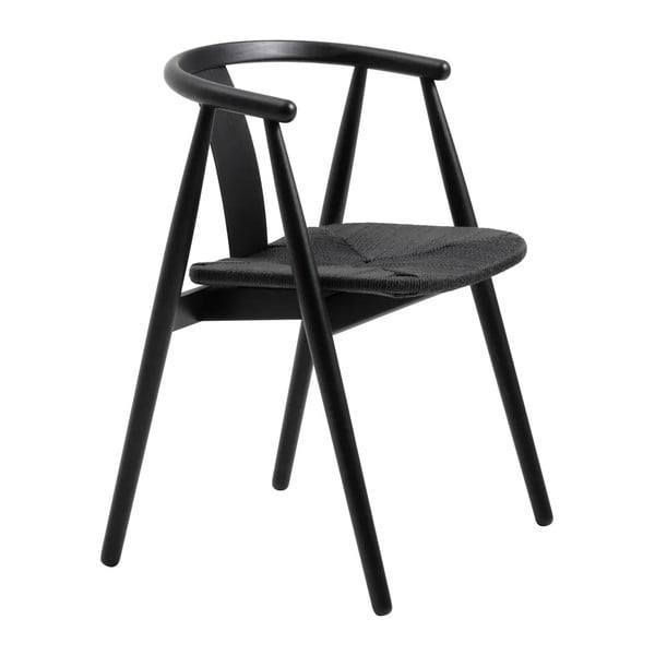 Czarne krzesło Relate – Unique Furniture