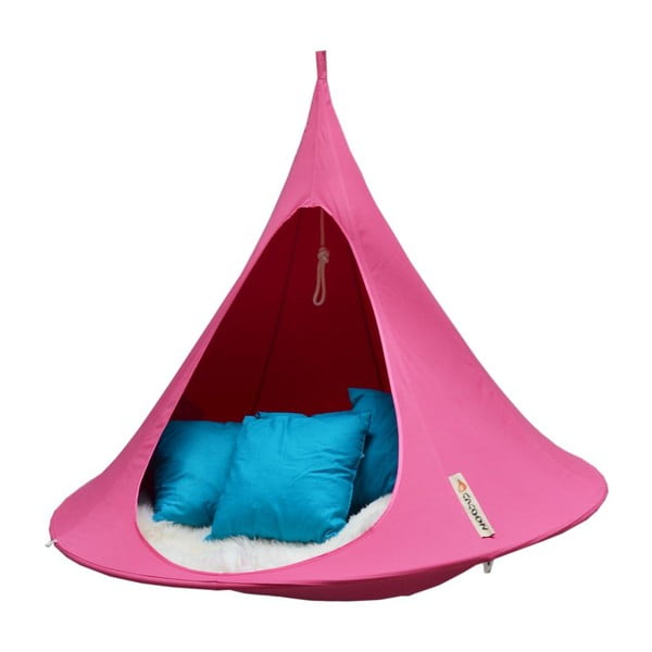 Różowy 2-osobowy namiot wiszący Cacoon Double