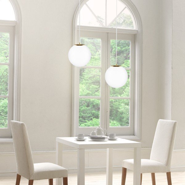 Lampa Tsuki M Elementary, opal matte/copper/white/copper-image-2