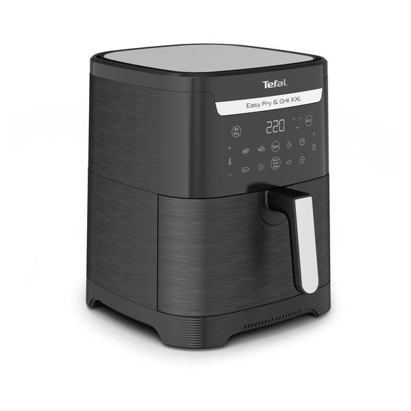 Czarna frytkownica beztłuszczowa Easy Fry & Grill XXL EY801815 – Tefal