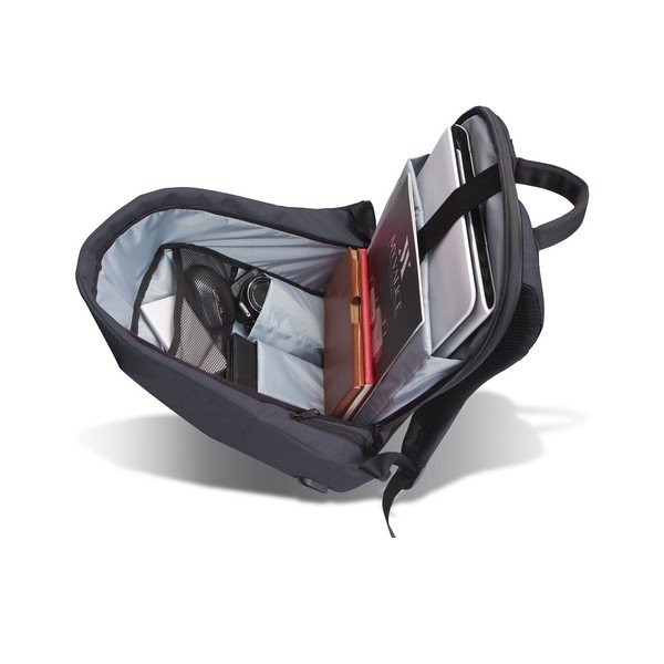 Szaroczarny plecak z portem USB My Valice SECRET Smart Bag-image-1