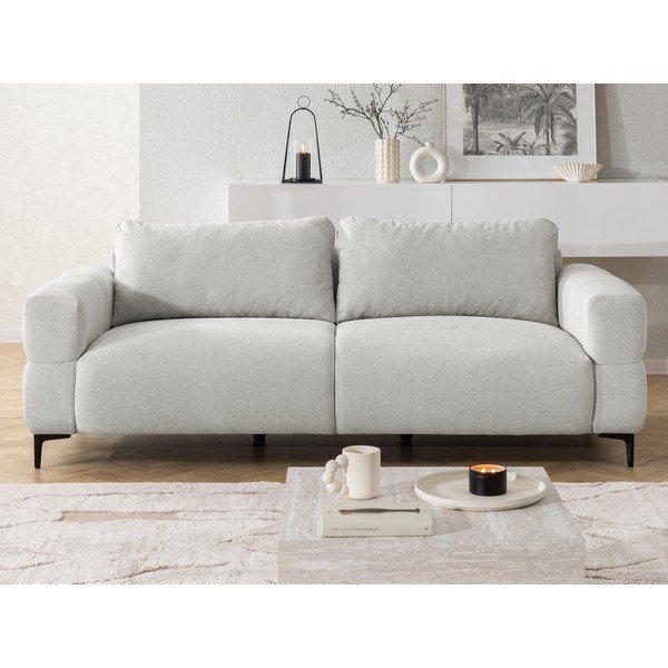 Jasnoszara sofa 217 cm Helio – Ropez-image-2
