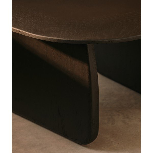 Stolik z litego drewna dębowego 70x71 cm Pirita – Kave Home-image-2
