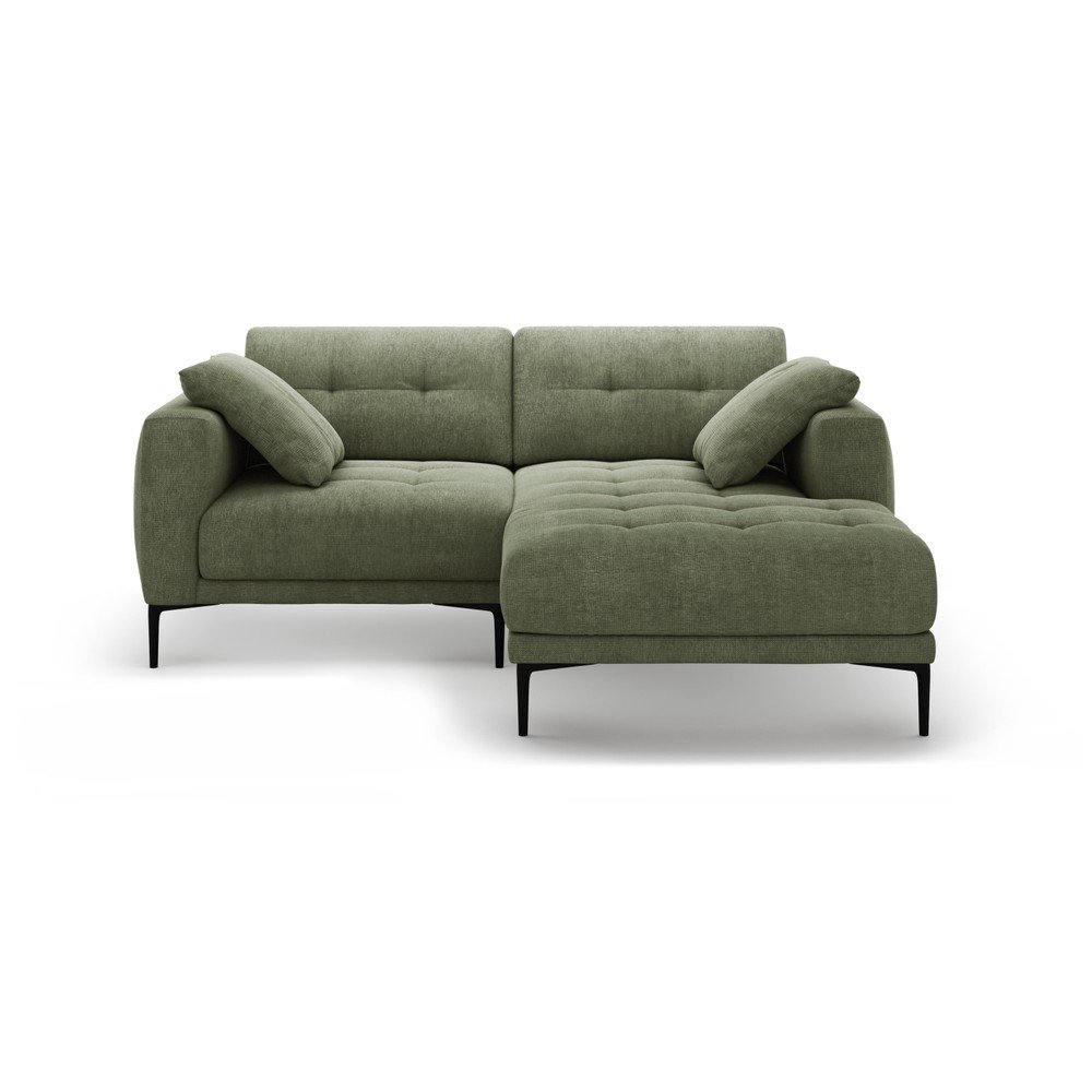 Zielony narożnik (prawostronny/z szezlongiem) Bemy – Micadoni