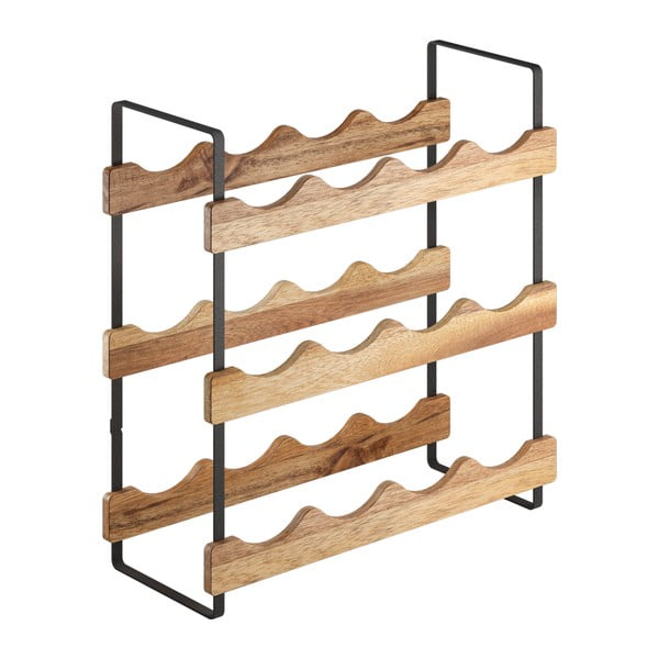 Drewniany stojak na wino liczba butelek 12 York – Metaltex