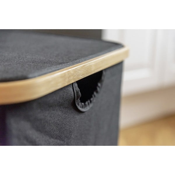 Tekstylny kosz na pranie 105 l Trio Ecori – Wenko-image-3