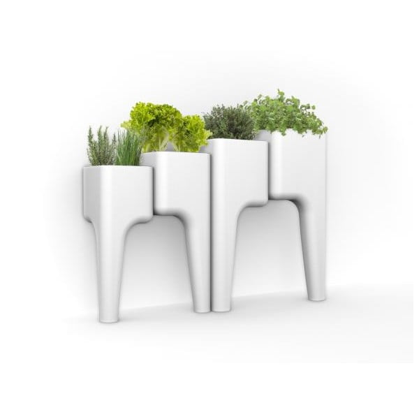 Designerska doniczka KIGA Medium 88x68 cm, biała-image-3