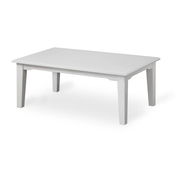 Biały stolik z litego drewna bukowego Dřevotvar Ella