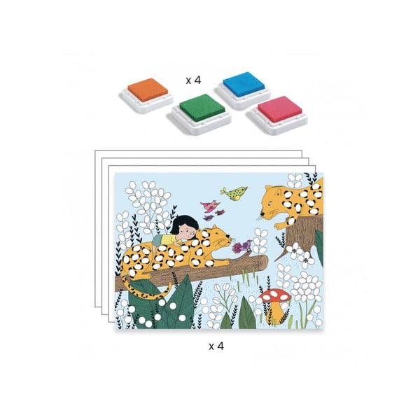 Obraz do malowania palcami Djeco-image-1