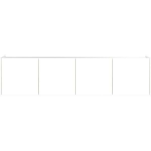 Biała szafka pod TV 183x45 cm Piana – Germania