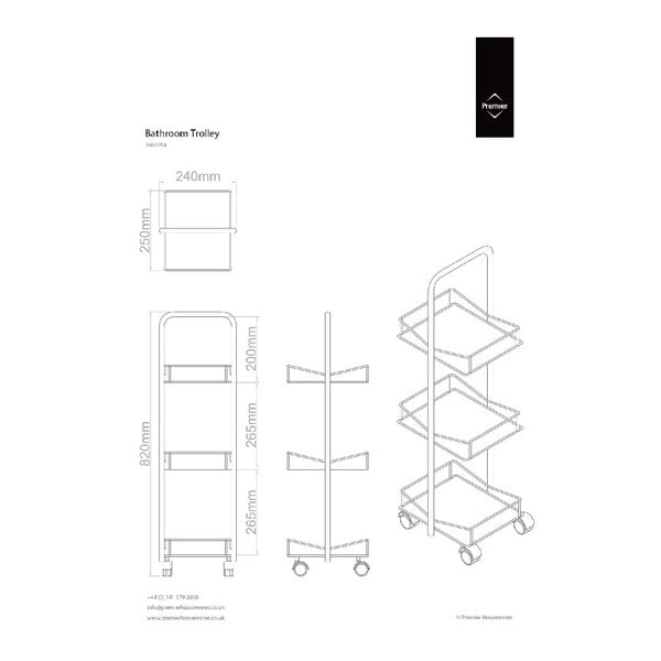 Organizer do łazienki Trolley-image-1