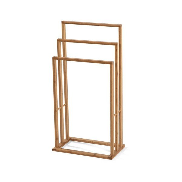 Bambusowy stojak na ręczniki w naturalnym kolorze Elva – Bonami Essentials