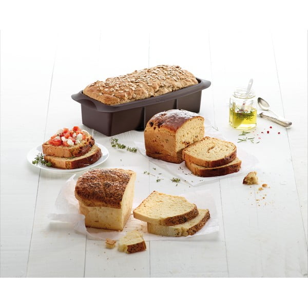 Silikonowa forma do pieczenia chleba 12,5x27,5 cm – Lékué-image-4