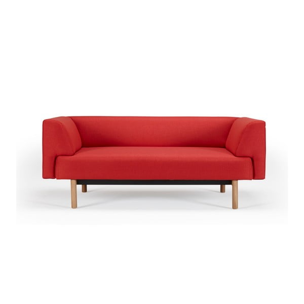 Czerwona sofa 2-osobowa Kragelund Ebeltoft