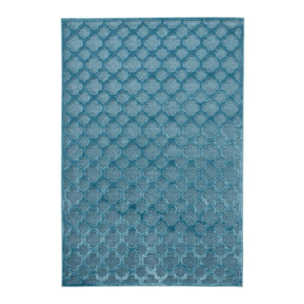 Niebieski dywan z wiskozy Mint Rugs Bryon, 160x230 cm