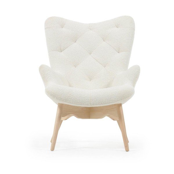 Biały fotel Kody − Kave Home-image-2