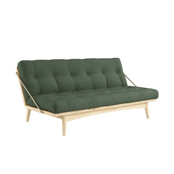 Sofa rozkładana Karup Folk Clear/Olive Green-image-3