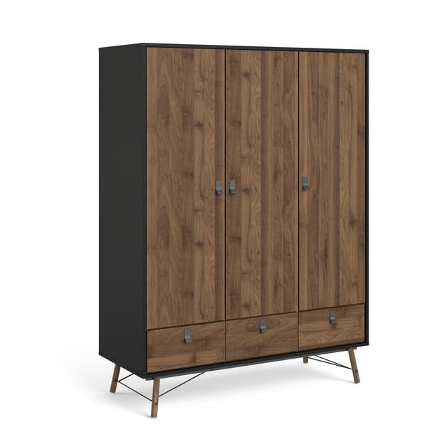 Ciemnobrązowa szafa Tvilum Ry-image-3