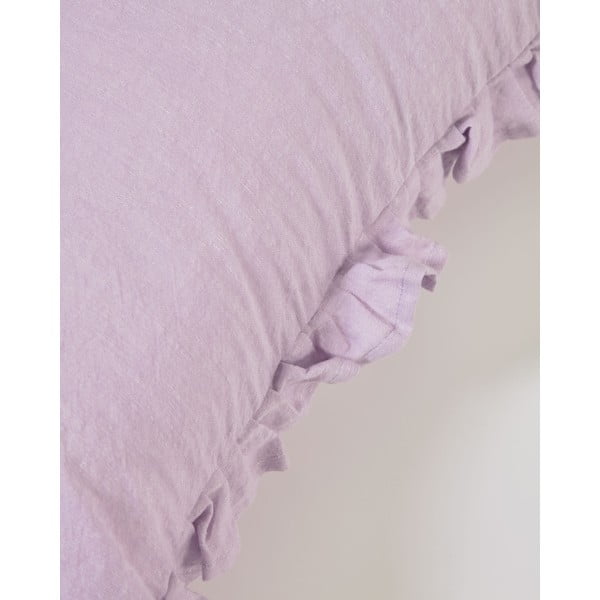 Poszewka na poduszkę z mieszanki lnu 45x45 cm Nacha – Kave Home-image-1