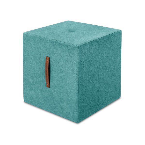 Turkusowy puf Kooko Home Bounce