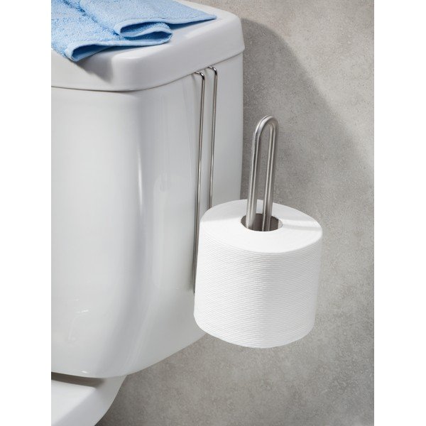 Wiszący uchwyt ze stali nierdzewnej na papier toaletowy Forma-image-1