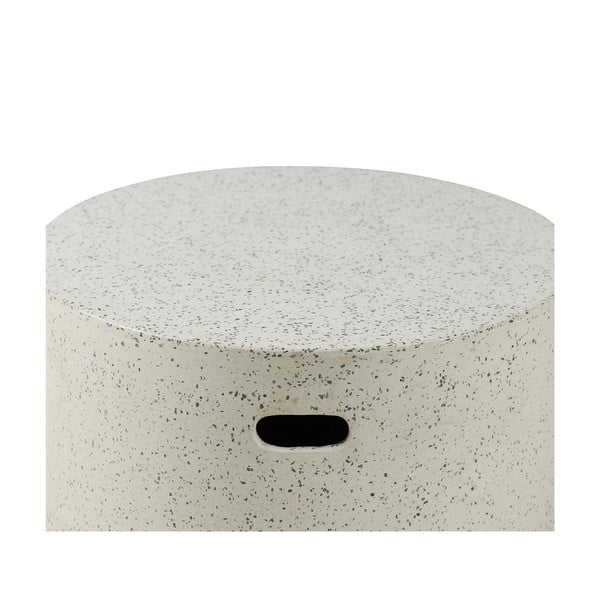 Biały ogrodowy stolik Bonami Selection Loris, ø 60 cm-image-1