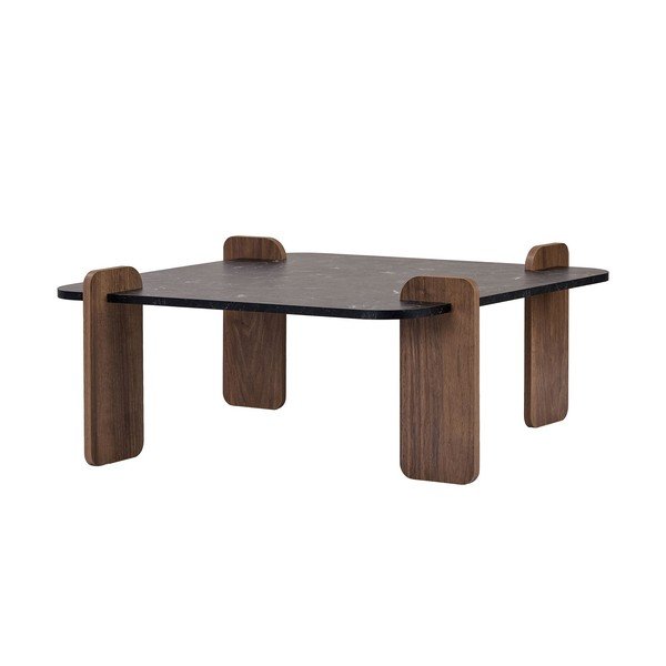 Czarny stolik 90x90 cm Marais – Nordure