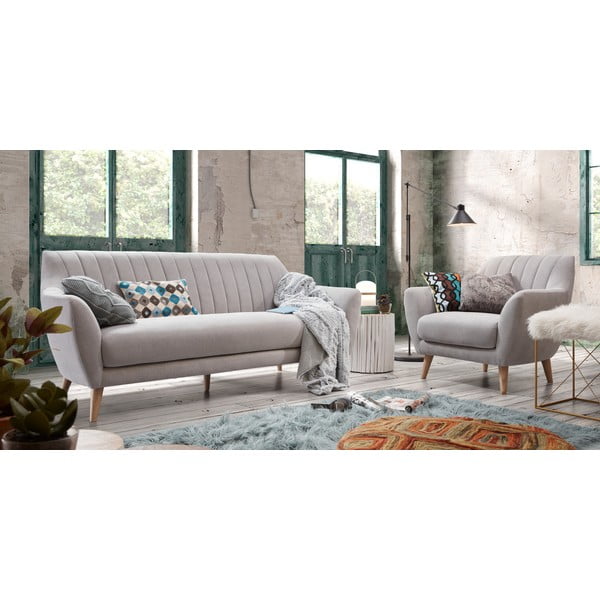 Biały stolik z drewna tekowego Kave Home Filippo, ⌀ 35 cm-image-4