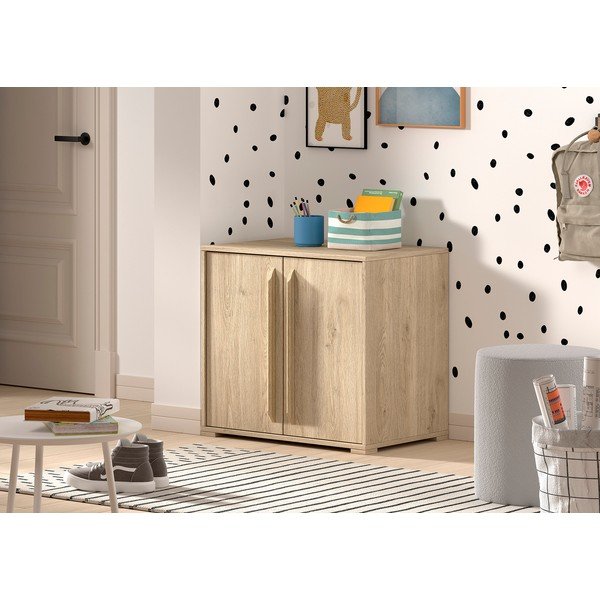 Komoda dziecięca w naturalnym kolorze 68x62x43 cm Sam – Vipack-image-1