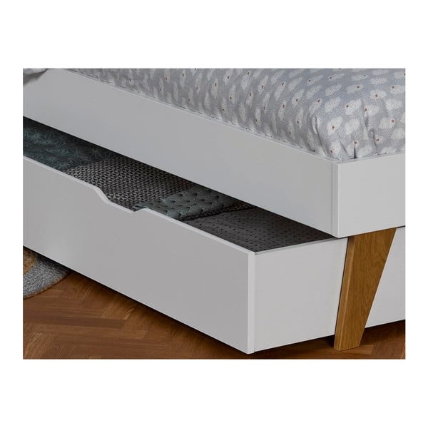 Biała szuflada pod łóżko JUNIOR Provence Oskar Junior
