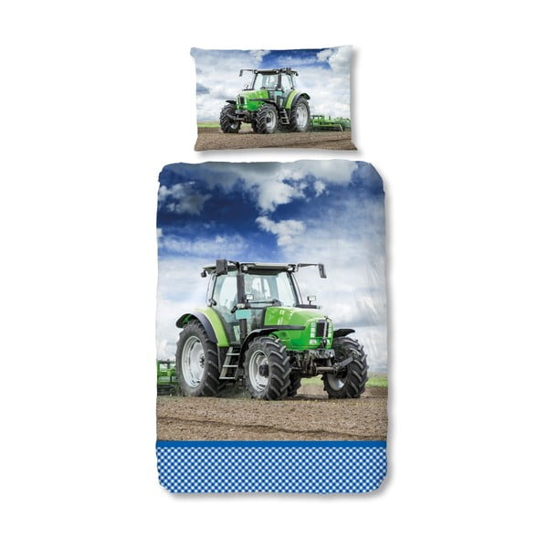 Flanelowa pościel dziecięca jednoosobowa 140x200 cm Strong – Good Morning