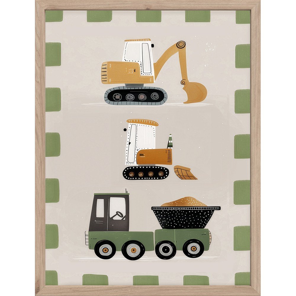 Obrazek dziecięcy 30x40 cm Baby The Builder – Styler