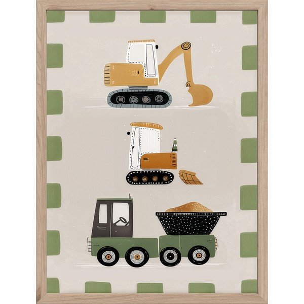 Obrazek dziecięcy 30x40 cm Baby The Builder – Styler