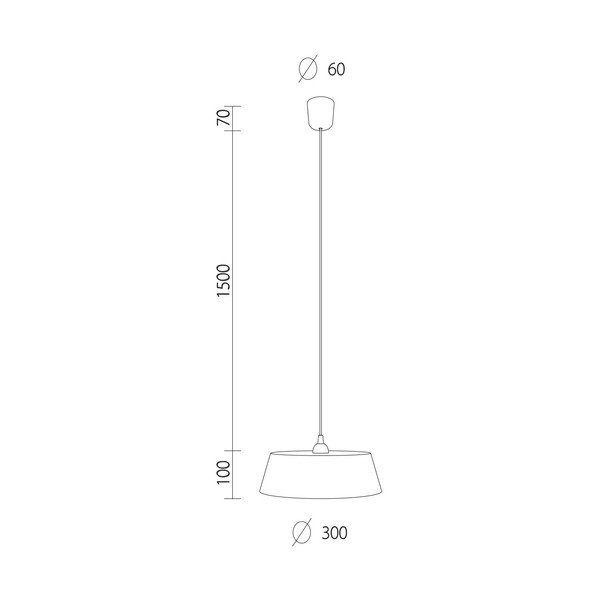 Lampa wisząca Tako, zielona/zielony kabel-image-2