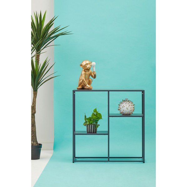 Szary stalowy regał 80x81x26 cm Acero – Premier Housewares-image-2