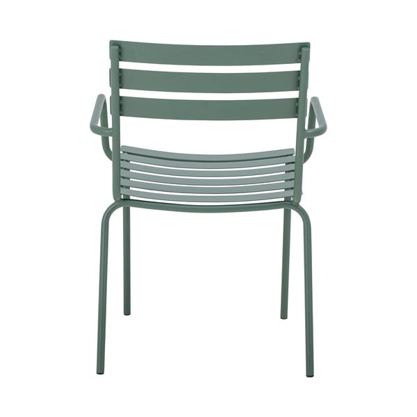 Zielone metalowe krzesło ogrodowe Monsi – Bloomingville-image-4