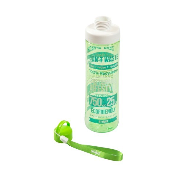 Zielona butelka na wodę Snips Eco, 750 ml-image-3
