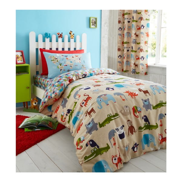 Pościel Catherine Lansfield Animal Kingdom, 135x200 cm