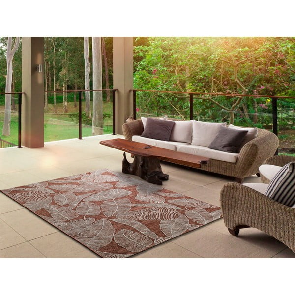 Pomarańczowy dywan zewnętrzny Universal Sigrid, 77x150 cm-image-1