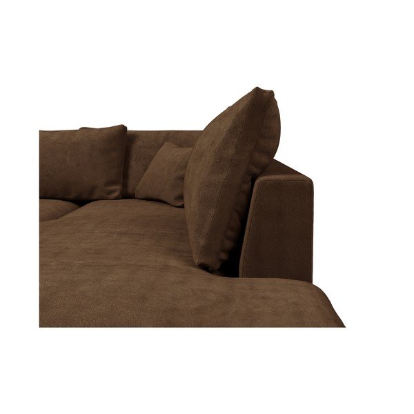 Brązowy szezlong Comfy – Scandic-image-1
